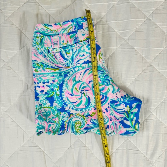 Bundle Lilly Pulitzer Blue and Green Bermuda Shorts Vibrant Patter - Picture 7 of 11